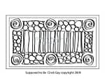 Supposed to Be Rug hooking pattern