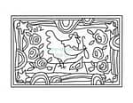 Chicken Hook a Doodle Do Rug Hooking Pattern by Cindi Gay
