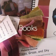 rug hooking books by Cindi Gay