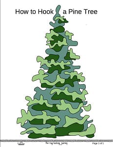 Detailed diagram re: How to hook a pine tree