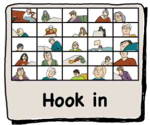 Weekly rug hook-in icon
