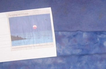 How to rug hook a nightime sky