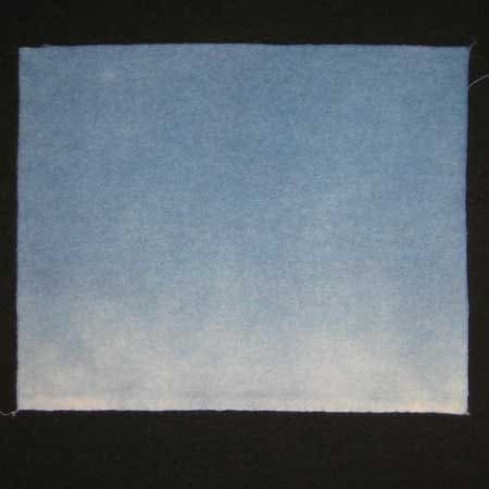 Sky wool for rug hooking