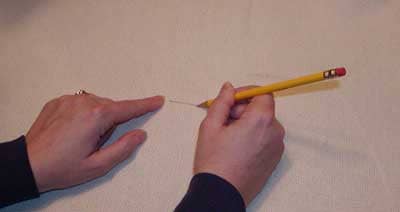 How to draw straight lines on rug hooking backing